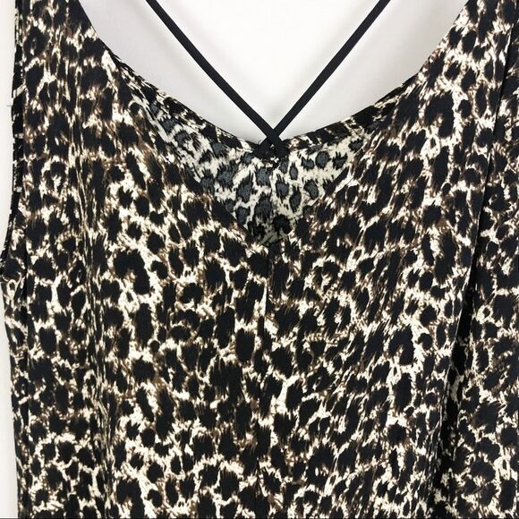 EIGHT SIXTY | Animal Print Leopard Strappy Top XL - Picture 8 of 8